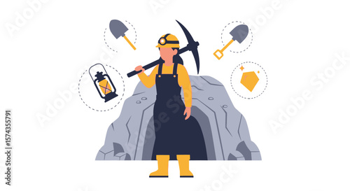 Celebrating Women's Equality Day A Miner's Strength and Determination