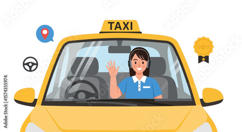 Celebrating Women's Equality Day A Female Taxi Driver's Journey to Success