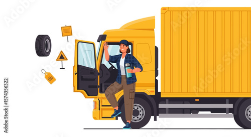 Celebrating Women's Equality Day Women Truck Drivers & Transportation Industry