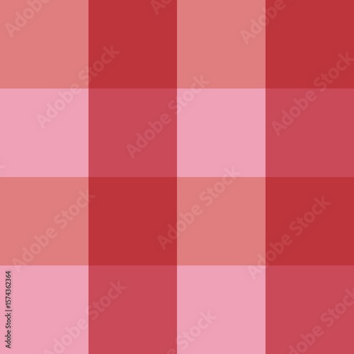 red and white plaid	