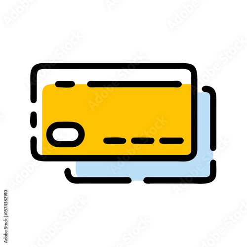 Credit card vector image