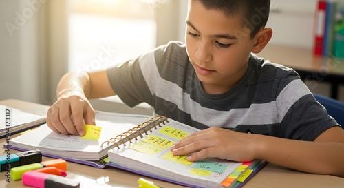 young man using a measuring tape