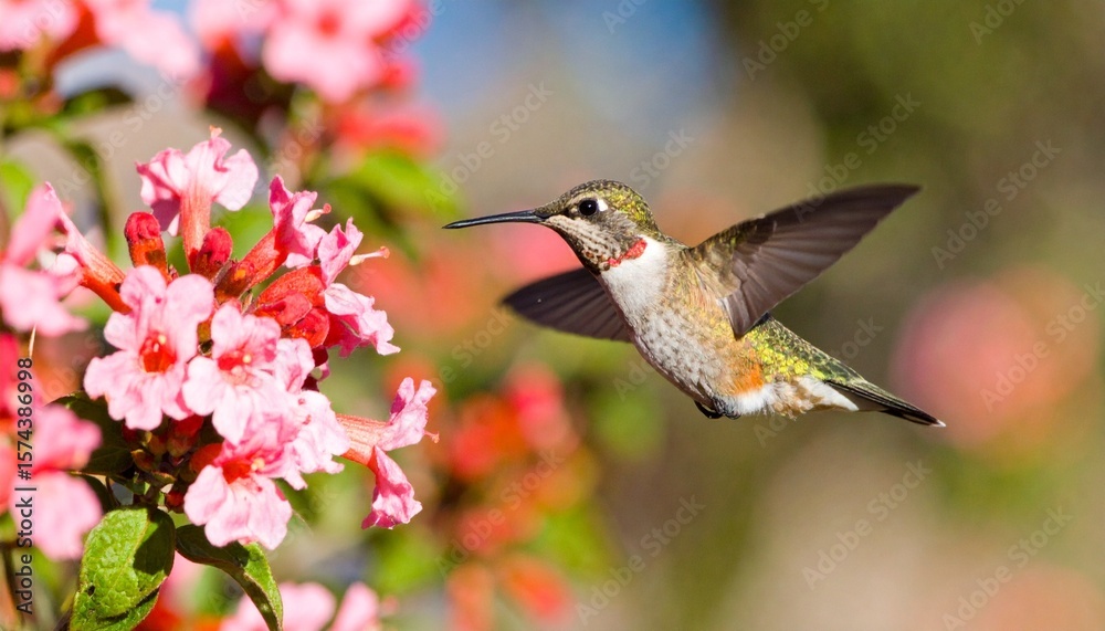Fototapeta premium hummingbird in flight