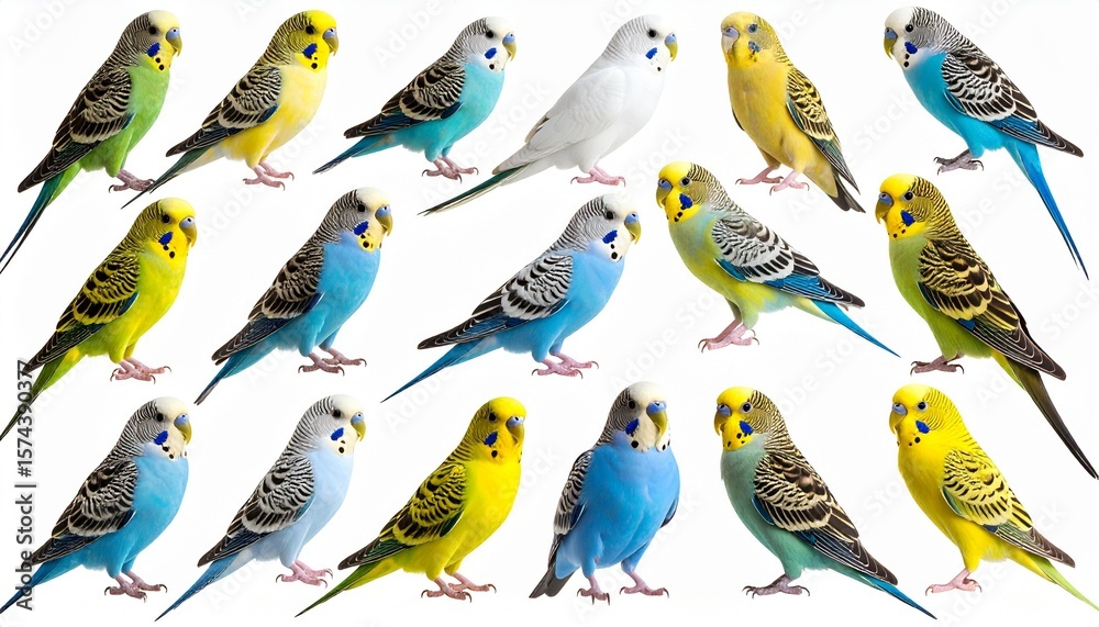 Obraz premium set of birds