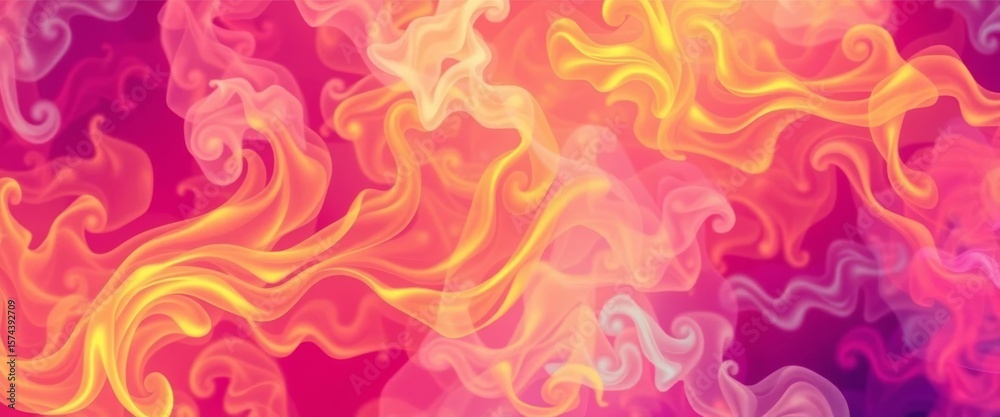 Swirling, ethereal smoke in fiery hues, seamless texture, red, intense Swirling, ethereal smoke in fiery hues, seamless texture, red, intense
