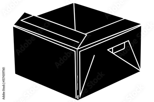 ballot box with a box