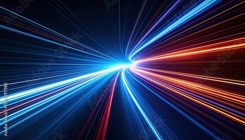 Abstract speed lines (4)