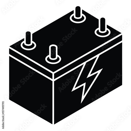 Psychologist element isolated electric circuit on white background