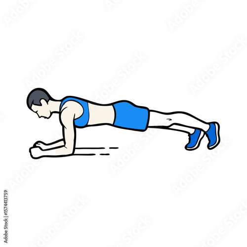 Decline Push Up Demonstration