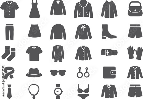 Clothing and accessories collection shirt dress