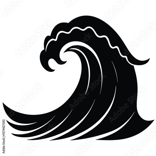 Psychologist element isolated hertzian wave on white background