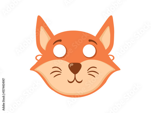 Photography png flat face wild children animal vector costume party mask cartoon zoo funny d