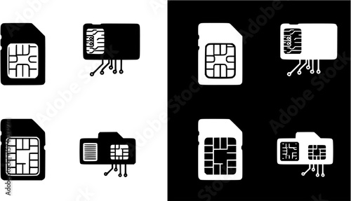 High resolution transparent Embedded SIM icon.
