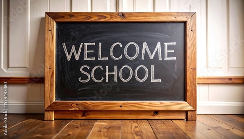 Chalkboard with the words 