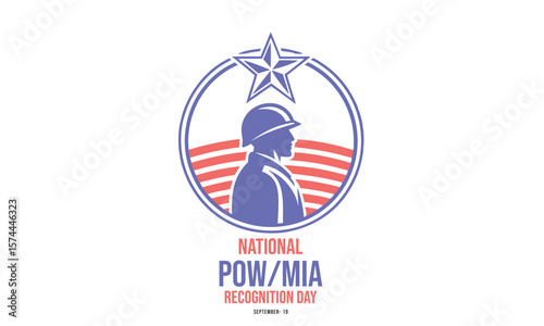 National POW/MIA Recognition Day. design concept Background.
