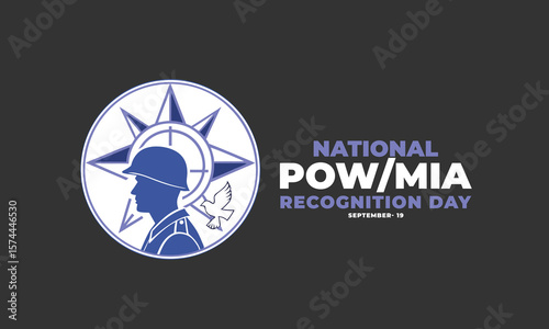 National POW/MIA Recognition Day. design concept Background.