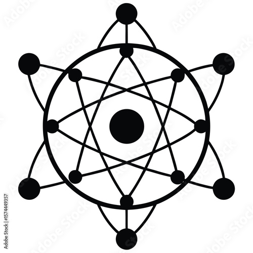 Psychologist element isolated scientific diagram on white background