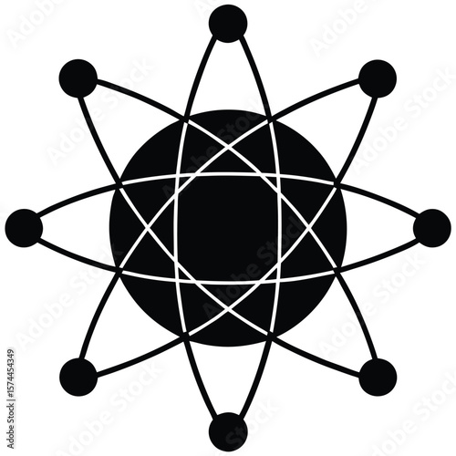 Psychologist element isolated statistical mechanics on white background