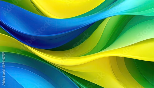 Abstract vibrant wavy colors (1)