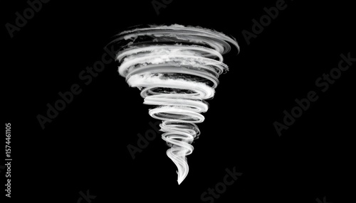 Abstract vortex graphic design
