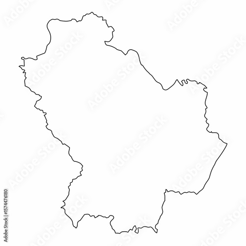 Basilicata outline map
