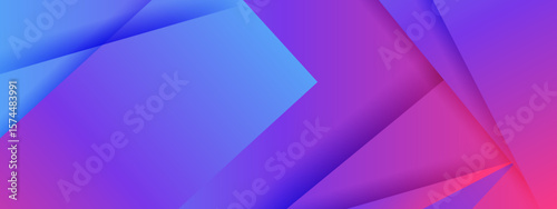 Abstract blue and purple geometric shapes suitable for modern design projects, backgrounds, digital art, and vibrant print materials.
