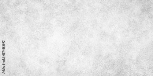 Abstract white, gray grunge natural smooth cement concrete floor and plaster dirty wall background texture. white marble texture and old paper texture. plastered long panoramic concrete wall texture.