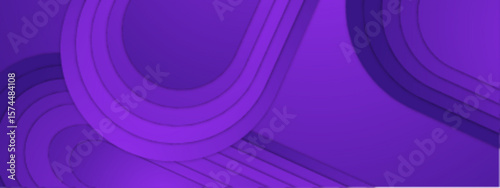 The Purple layered abstract shapes asset features a vibrant and intricate design suitable for modern art concepts and graphic design projects.