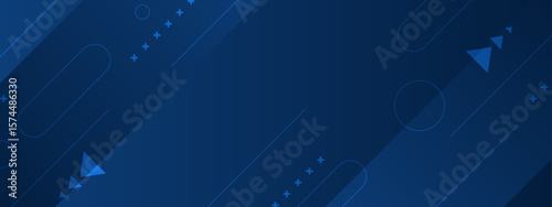 Abstract blue geometric background suitable for designs seeking a modern and artistic touch, such as websites, presentations, posters, and banners.