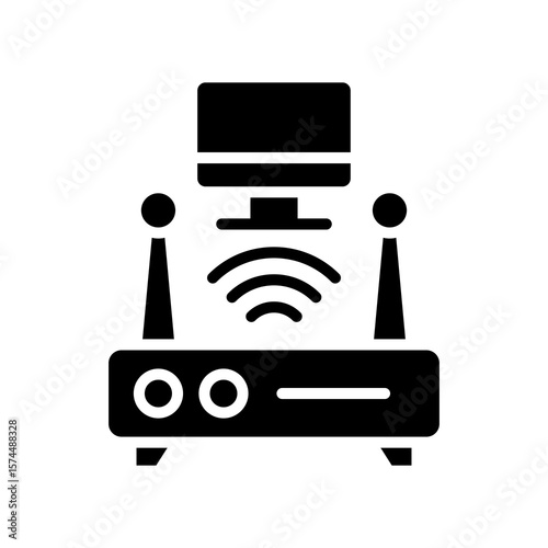 Access Point glyph icon
