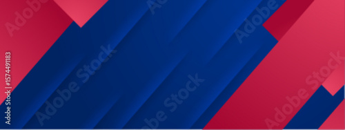 Overlapping blue and red diagonal shapes suitable for abstract backgrounds, modern designs, web graphics, or geometric patterns.