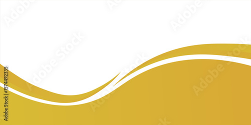 Modern banner background design. Banner template with dynamic wave shapes.