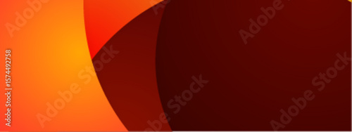 Abstract orange and brown curved shapes perfect for backgrounds, branding, and abstract design projects with warm color themes.