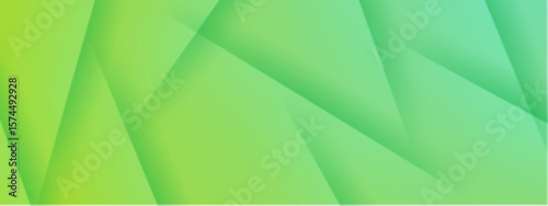 Abstract green gradient geometric design suitable for web backgrounds, packaging designs, and social media graphics with a modern aesthetic.