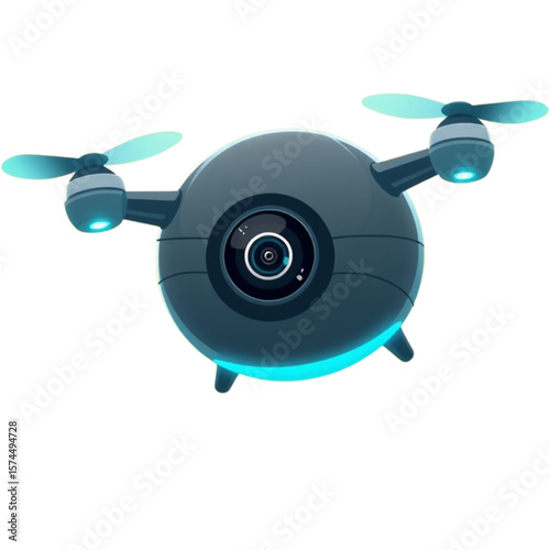 Compact drone assistant