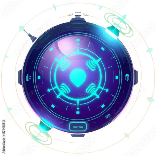 Alien communicator orb