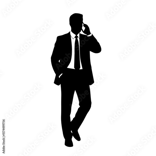Businessman Silhouette: A Powerful Image of Corporate Success