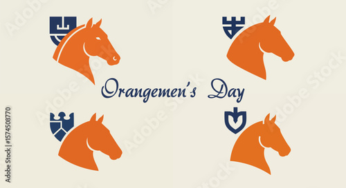  Orangemen's Day Horse Symbol- Orangemen's Day Celebration