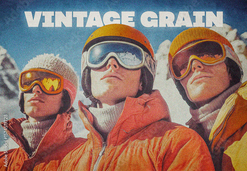 Vintage Grain Photo Effect