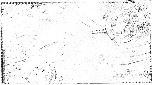 Grunge texture overlay in sketch style black and white abstract pattern. Black and white abstract texture with sketchy grunge distressed look. Textured background in sketchy grunge styled 