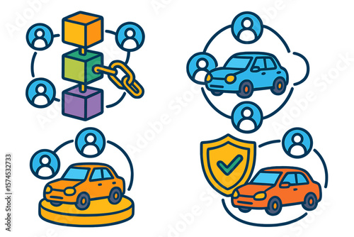 Exploring the concepts of blockchain technology in the automotive industry and its impact on vehicle ownership and security