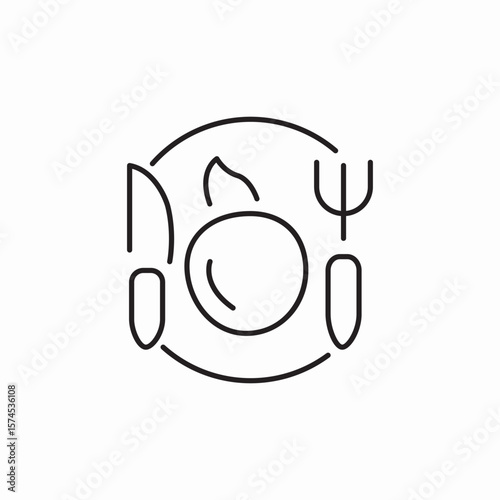 healthy food icon sign vector