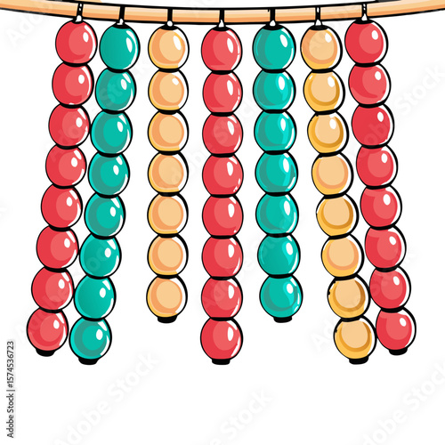 Colorful Beads for National Hispanic Heritage Month Celebration, Vibrant Arts and Crafts, Cultural Awareness, Educational Resources, and Festive Event Decor  