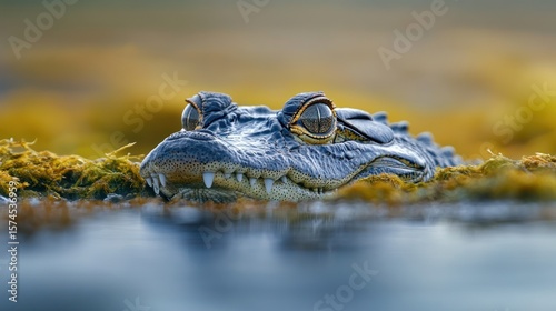 Spectacular Close-Up of an Alligator in its Natural Habitat