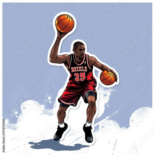 AI Generated Sports Illustrations