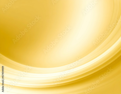 Golden Abstract Swirl Background.