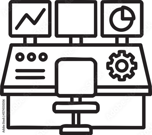 Data Analysis Workstation Efficient Monitoring and Control Center