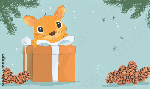 christmas tree with gifts