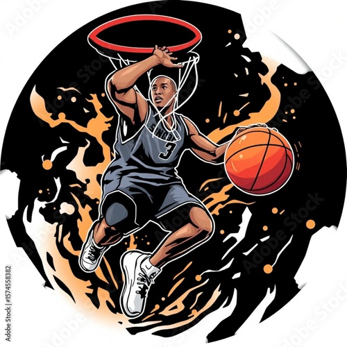 AI Generated Sports Illustrations