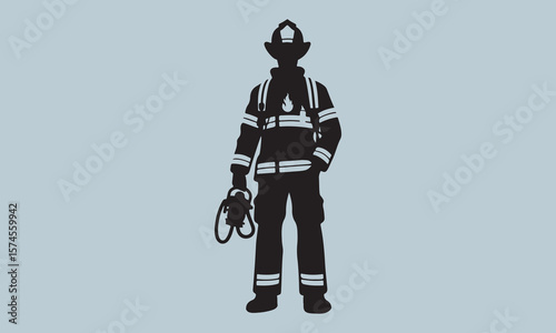 vector illustration of a soldier
